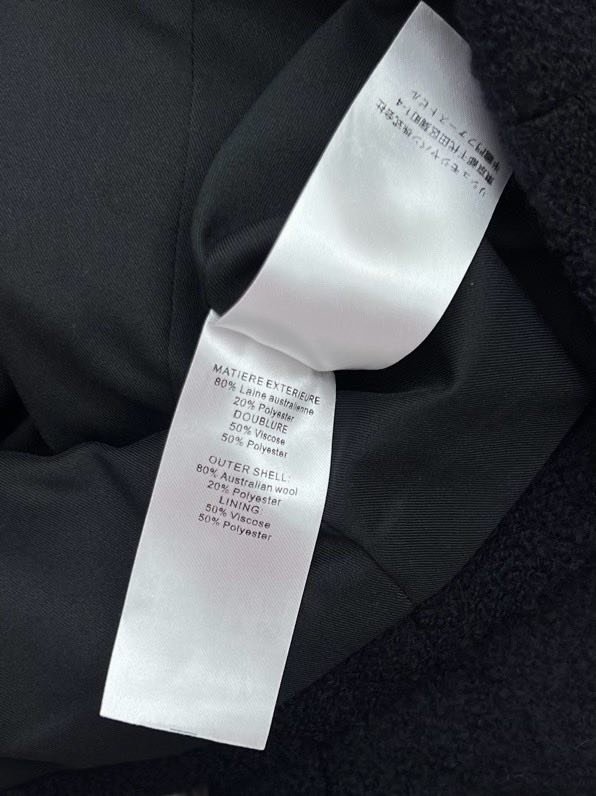 Двубортное шерстяное пальто фото 9