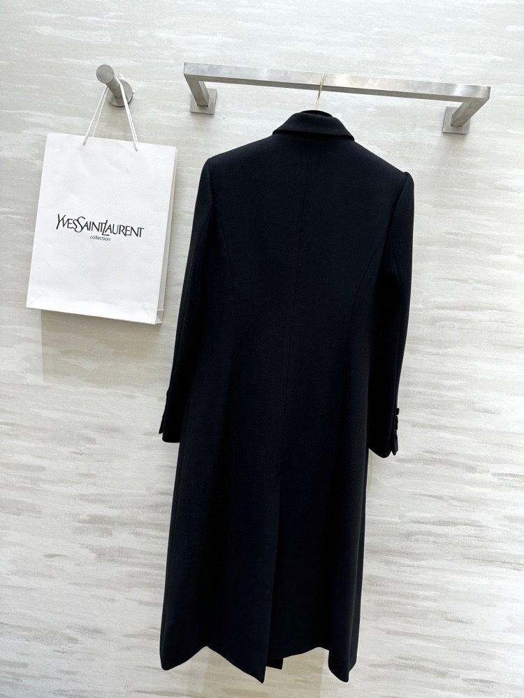 Double-breasted a long cloak female фото 9