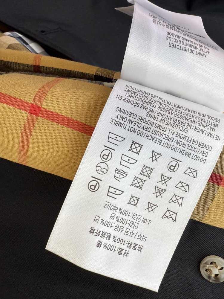 Двобортний довгий тренчкот фото 9