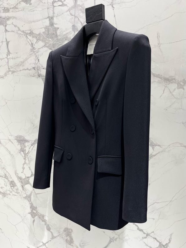 Двобортний піджак жіночий фото 9