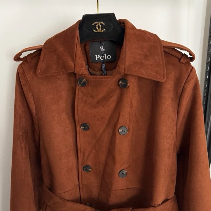 Double-breasted cloak female фото 7