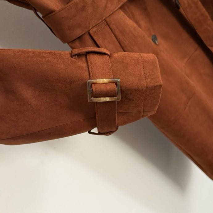 Double-breasted cloak female фото 8