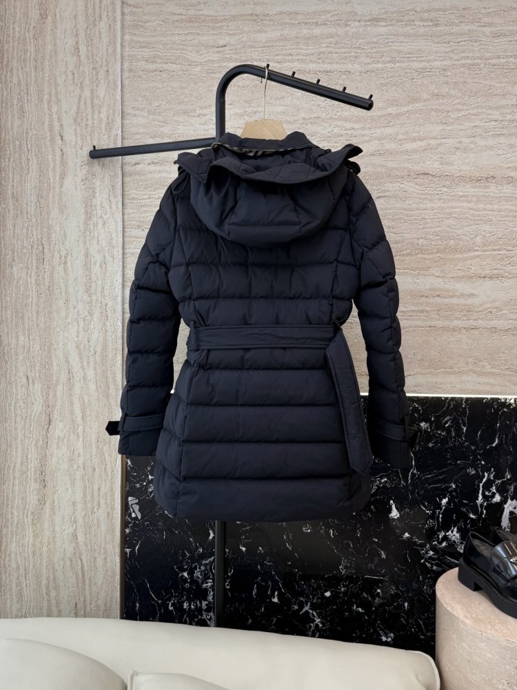 Double-breasted fitted Down jacket фото 2