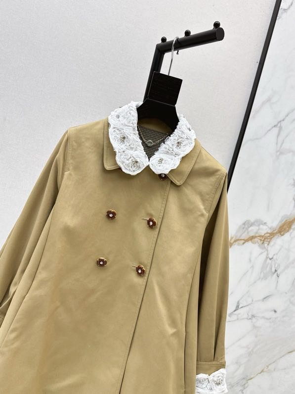 Двубортный тренчкот женский фото 2