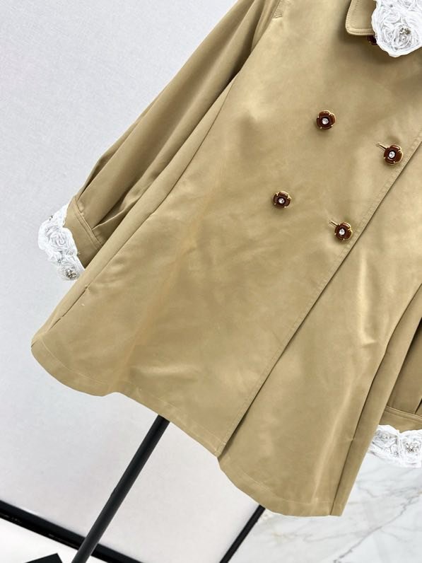 Двубортный тренчкот женский фото 4