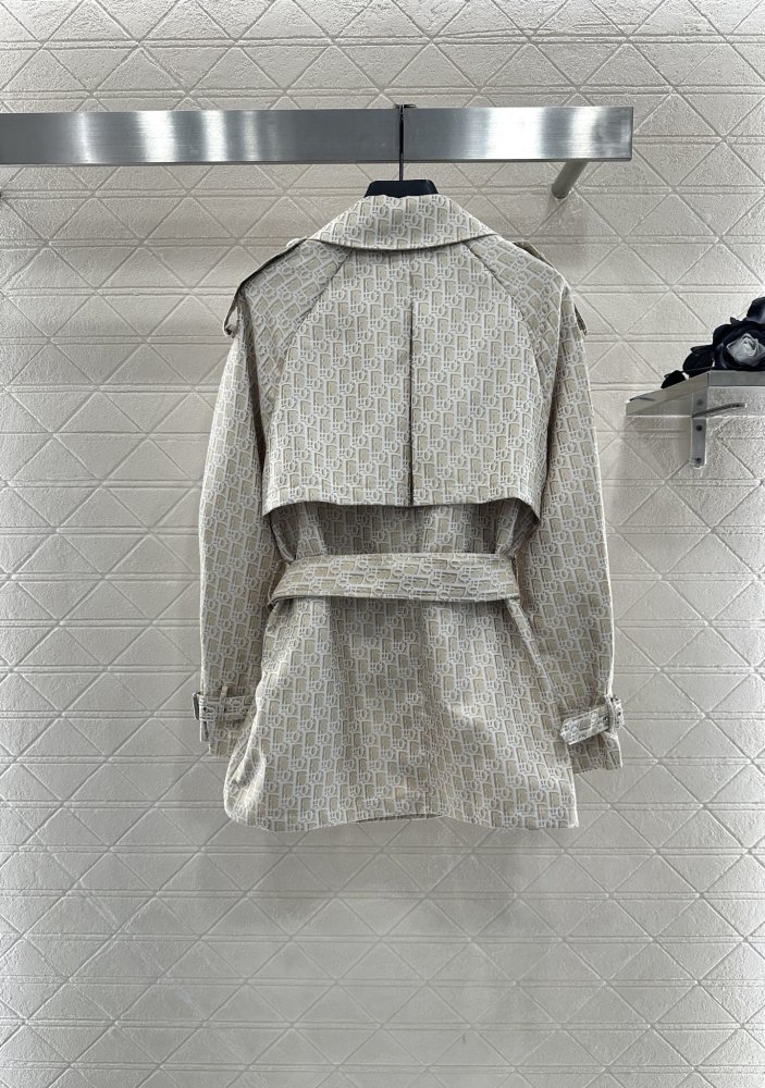 Двобортний тренчкот фото 2