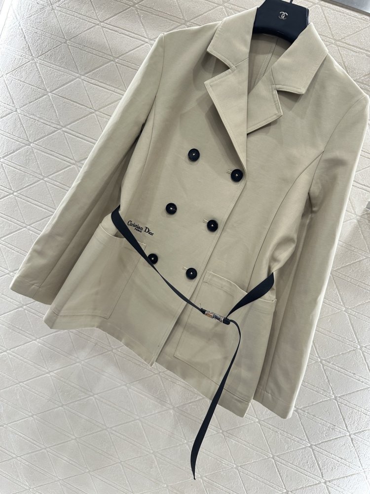 Двубортный тренчкот фото 4