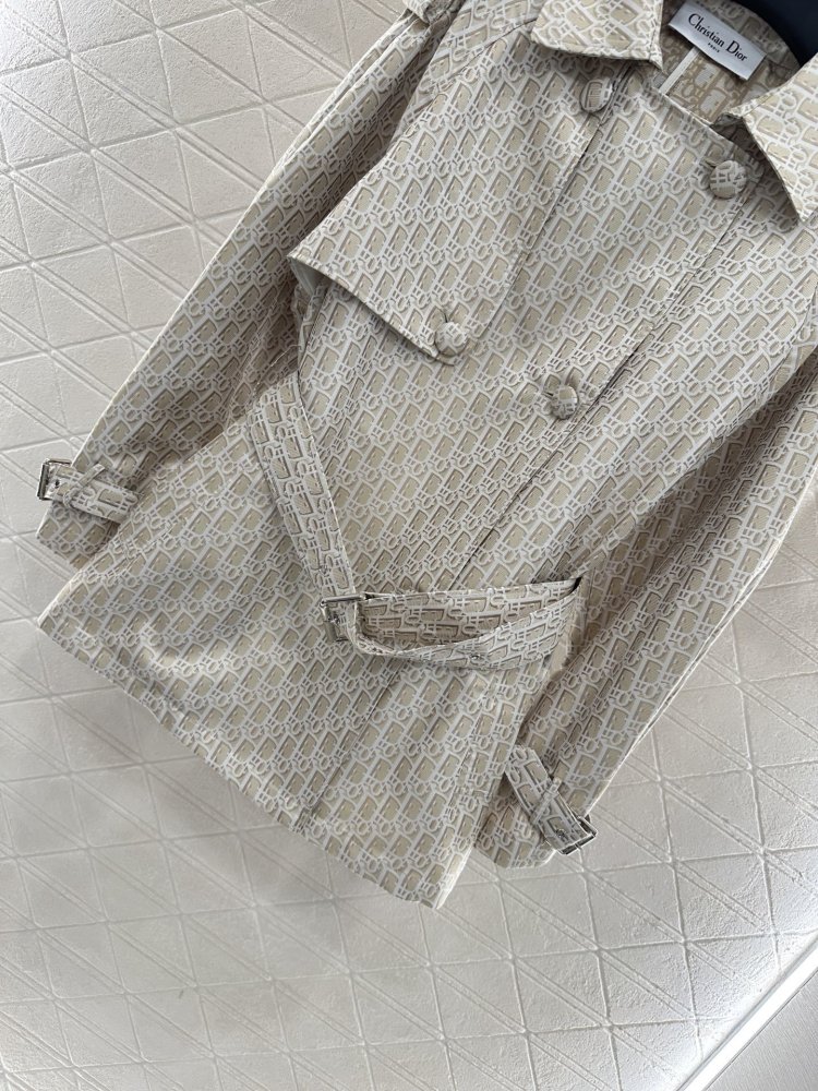 Двобортний тренчкот фото 5