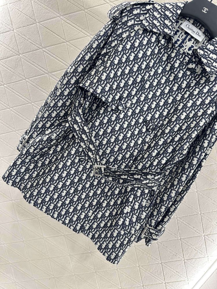 Двобортний тренчкот фото 5