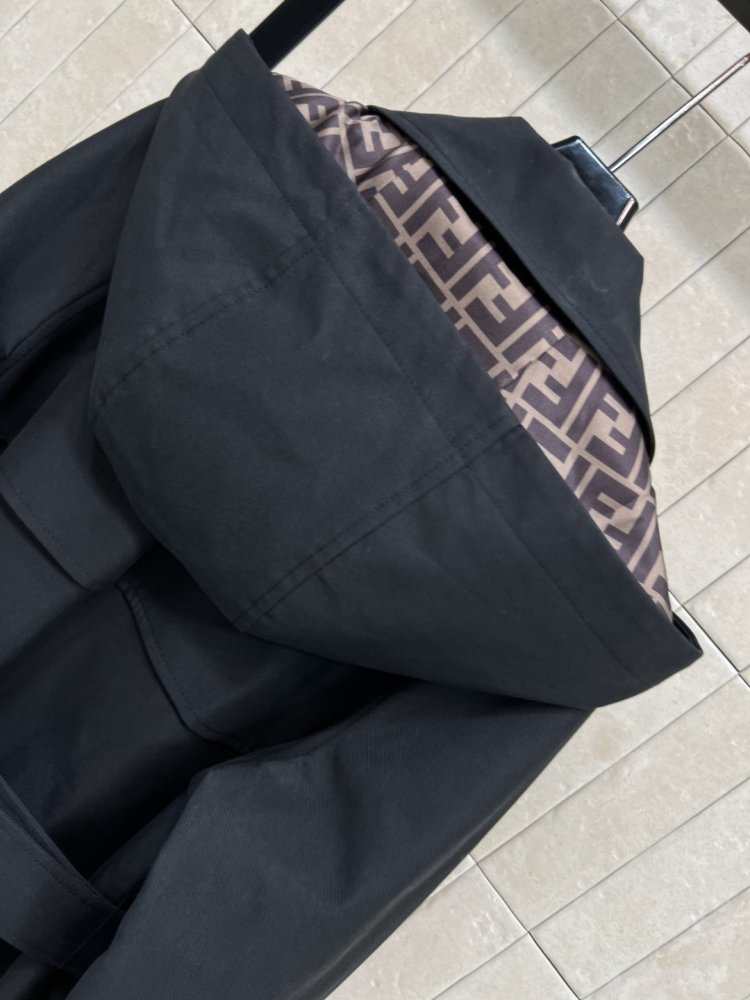 Двубортный тренчкот фото 8