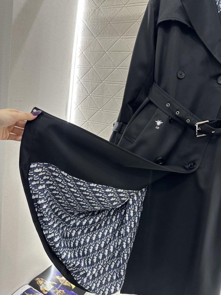 Двубортный тренчкот фото 8