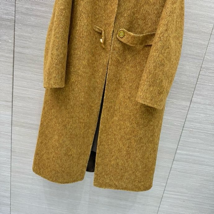 Двухсекционное кашемірове пальто з пухової підкладкою з двох сторін фото 7