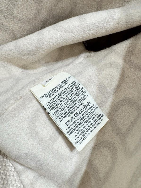 Двухстороннее кашемировое короткое пальто фото 2