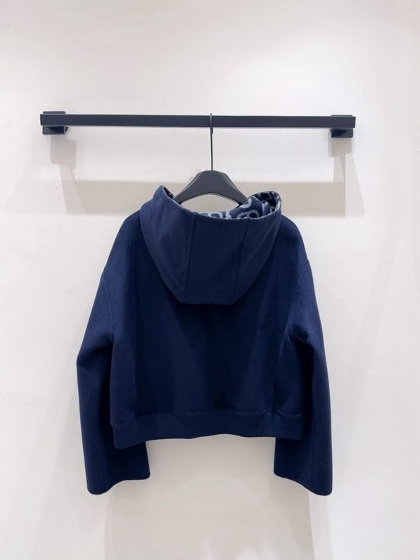 Двухстороннее кашемировое короткое пальто фото 8