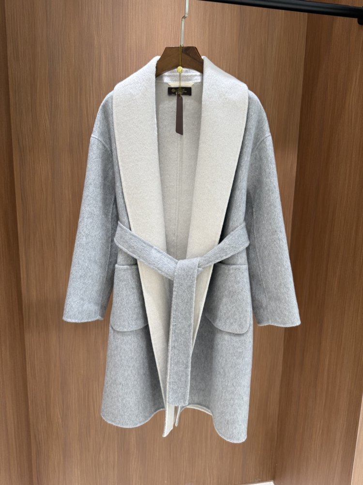 Двухстороннее кашемировое пальто