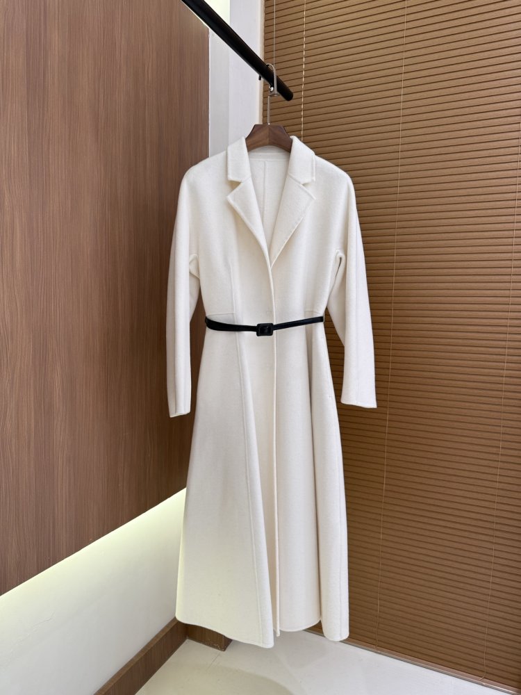 Two-way cashmere coat