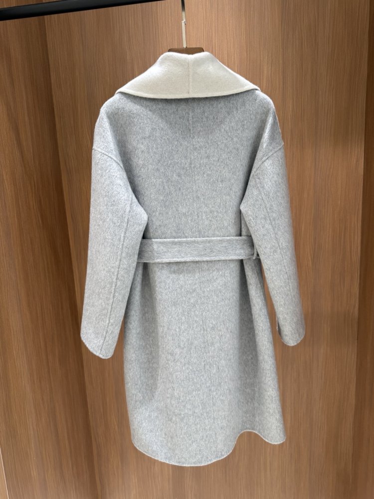 Двухстороннее кашемировое пальто фото 4