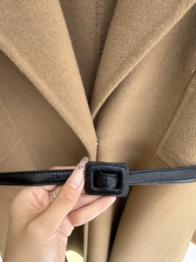 Two-way cashmere coat фото 5