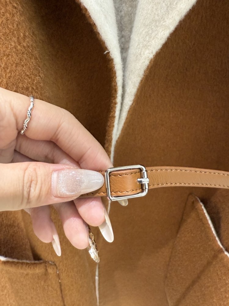 Двостороннє кашемірове пальто фото 6