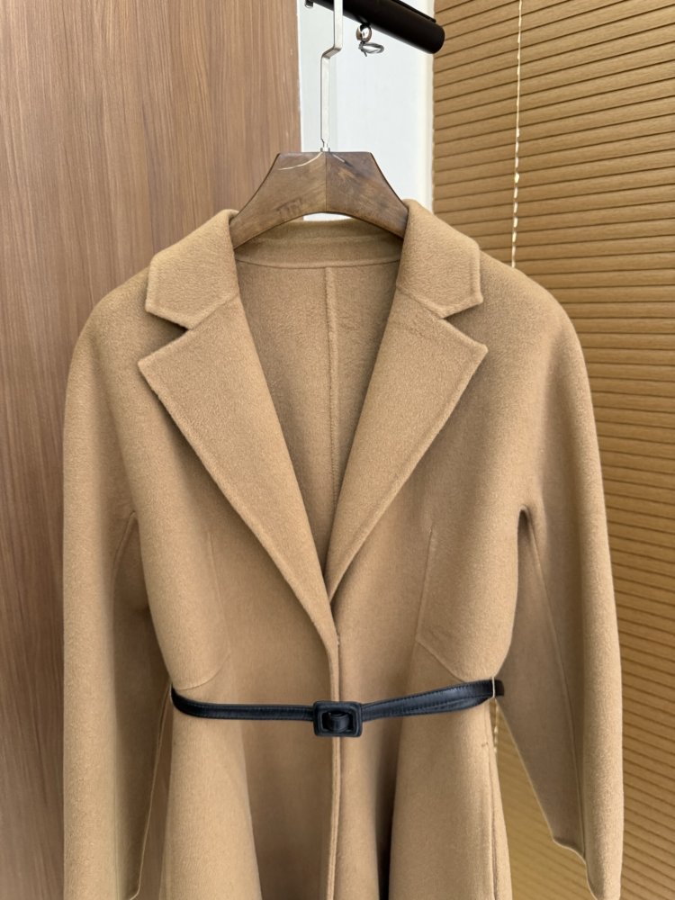 Two-way cashmere coat фото 6