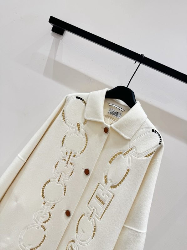 Two-way cashmere coat фото 7