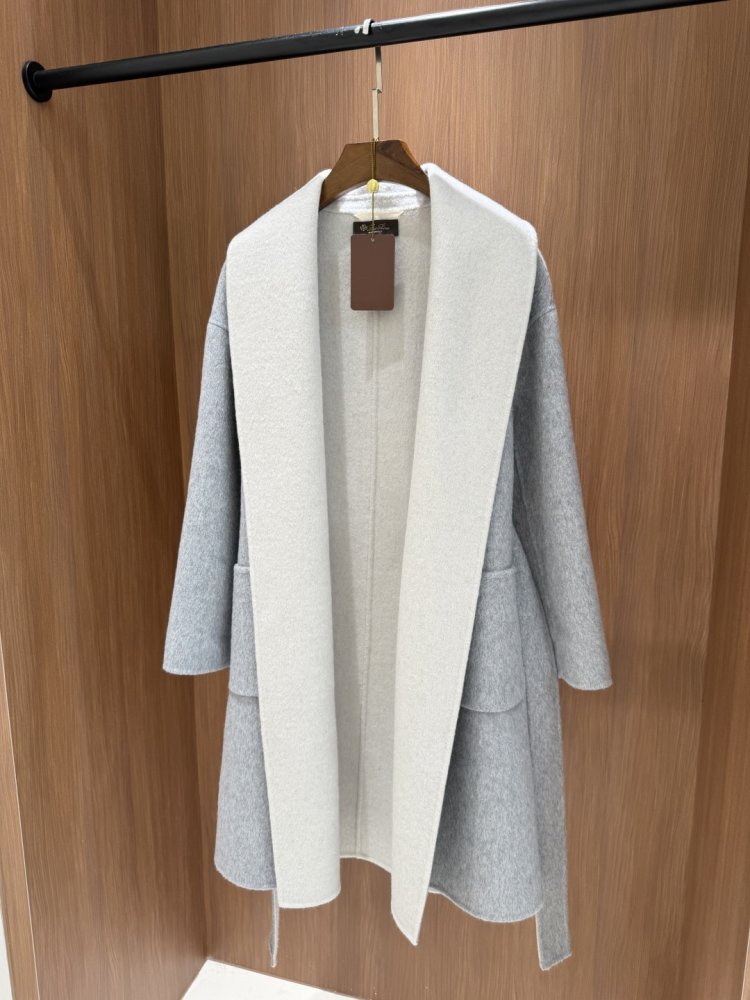 Двухстороннее кашемировое пальто фото 7