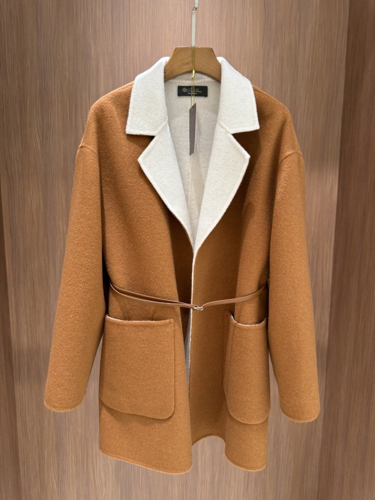 Двостороннє кашемірове пальто фото 8