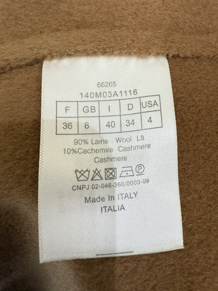 Two-way cashmere coat фото 8