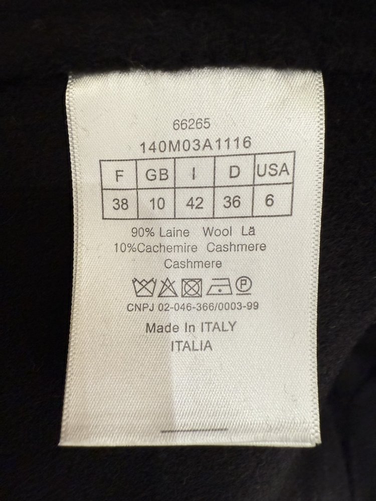 Two-way cashmere coat фото 8