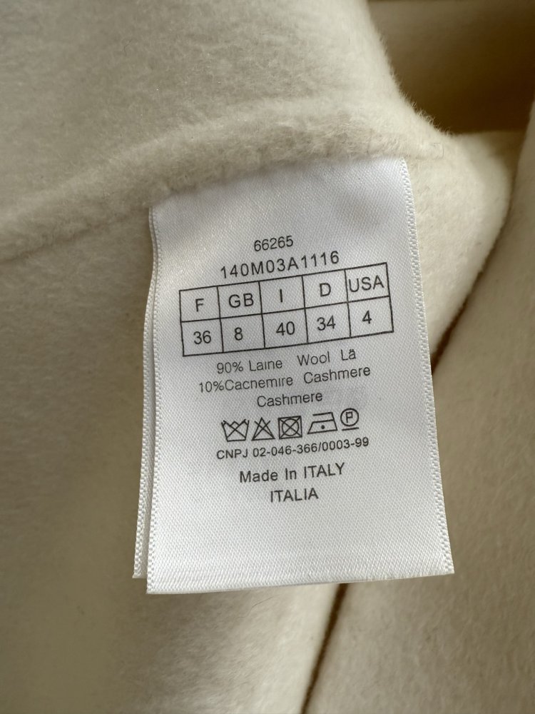 Two-way cashmere coat фото 8