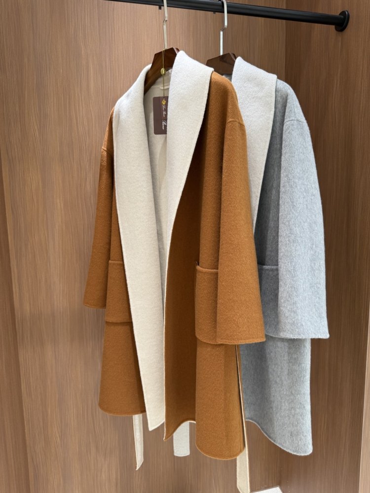 Двухстороннее кашемировое пальто фото 9