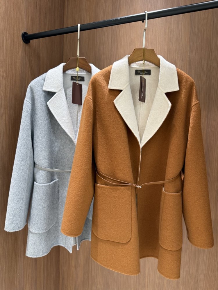 Двухстороннее кашемировое пальто фото 9