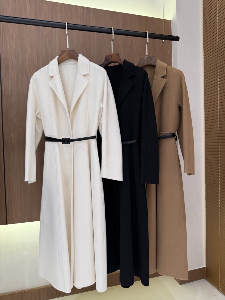 Two-way cashmere coat фото 9