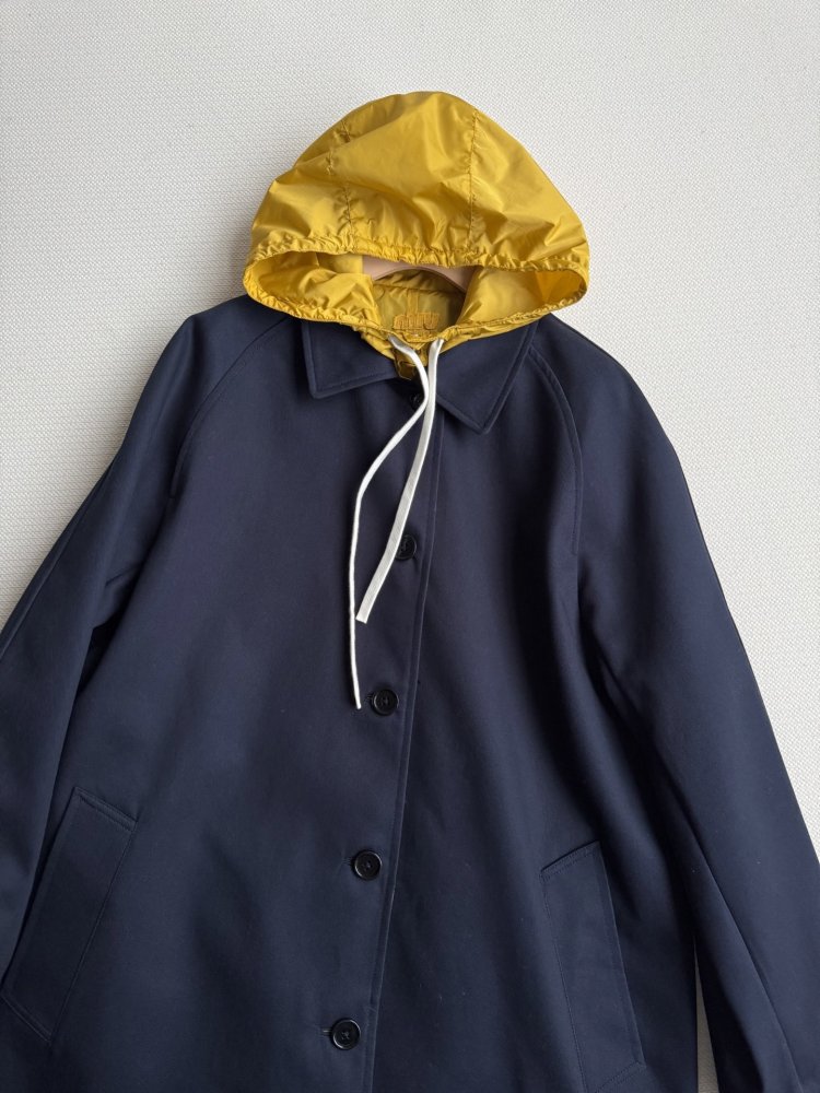 Двухстороннее пальто с капюшоном фото 5