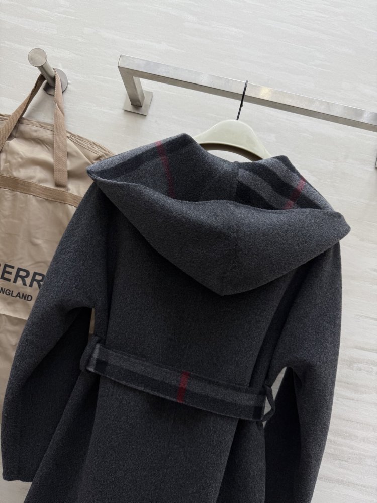 Двухстороннее пальто с капюшоном фото 6