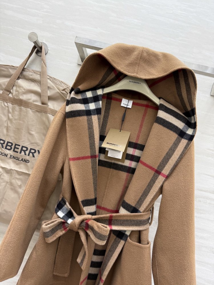 Двухстороннее пальто с капюшоном фото 6