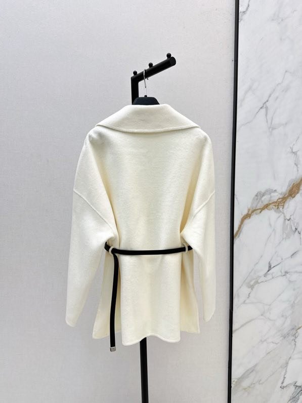 Двостороннє вовняне короткий пальто фото 6