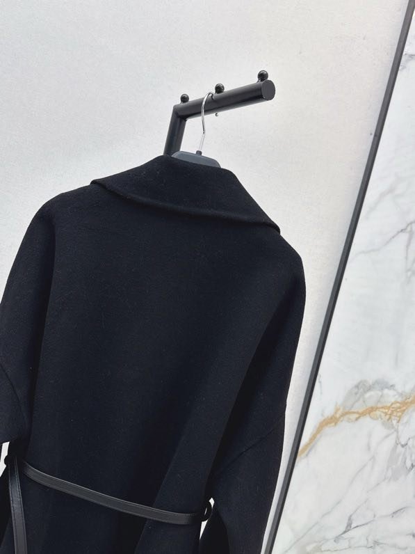 Двостороннє вовняне короткий пальто фото 6