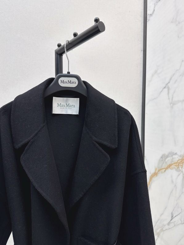 Двостороннє вовняне короткий пальто фото 7