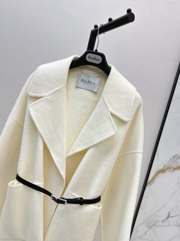 Двостороннє вовняне короткий пальто фото 8