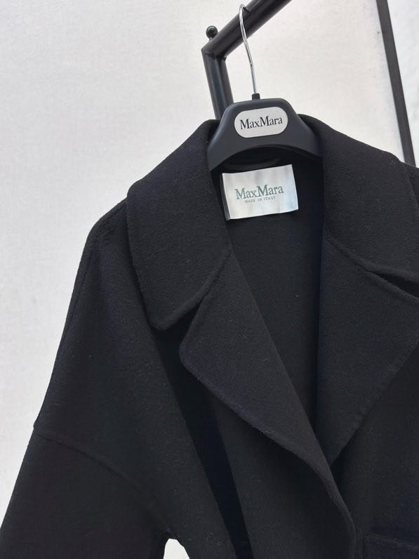 Двостороннє вовняне короткий пальто фото 9