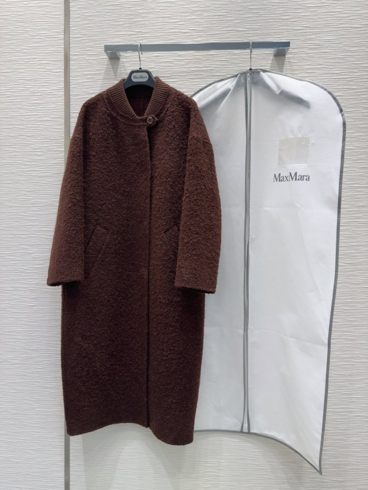 Two-way wool coat