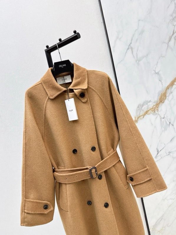 Двухстороннее шерстяное пальто фото 2