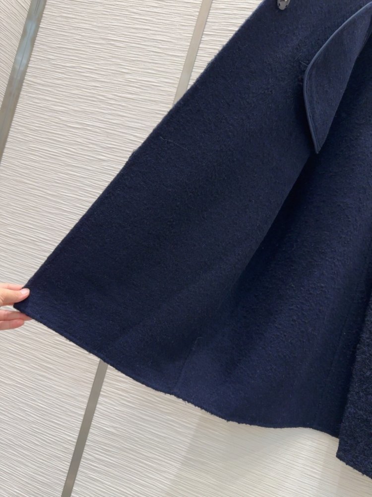 Two-way wool coat фото 7