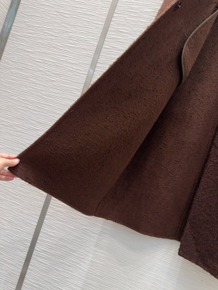Two-way wool coat фото 7