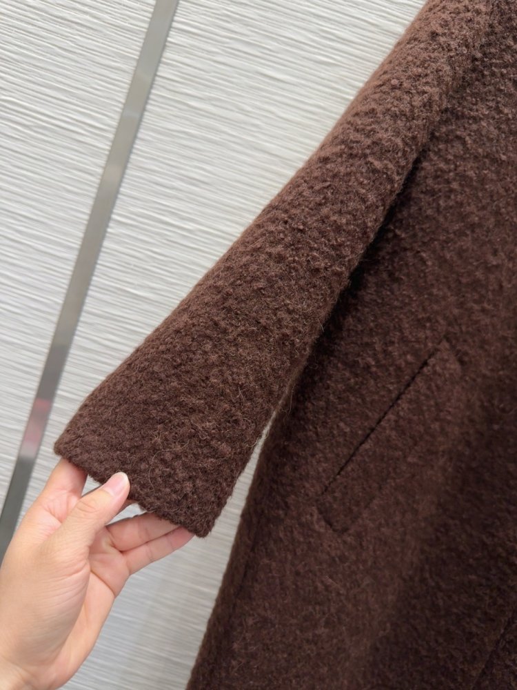 Two-way wool coat фото 8