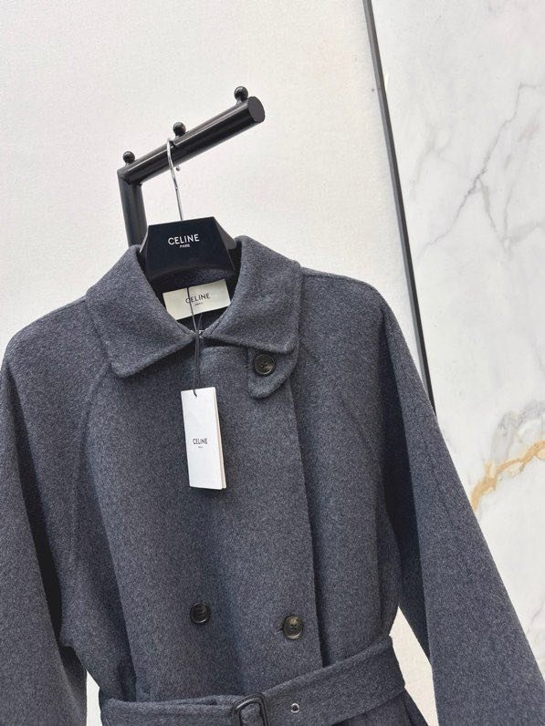 Двухстороннее шерстяное пальто фото 9