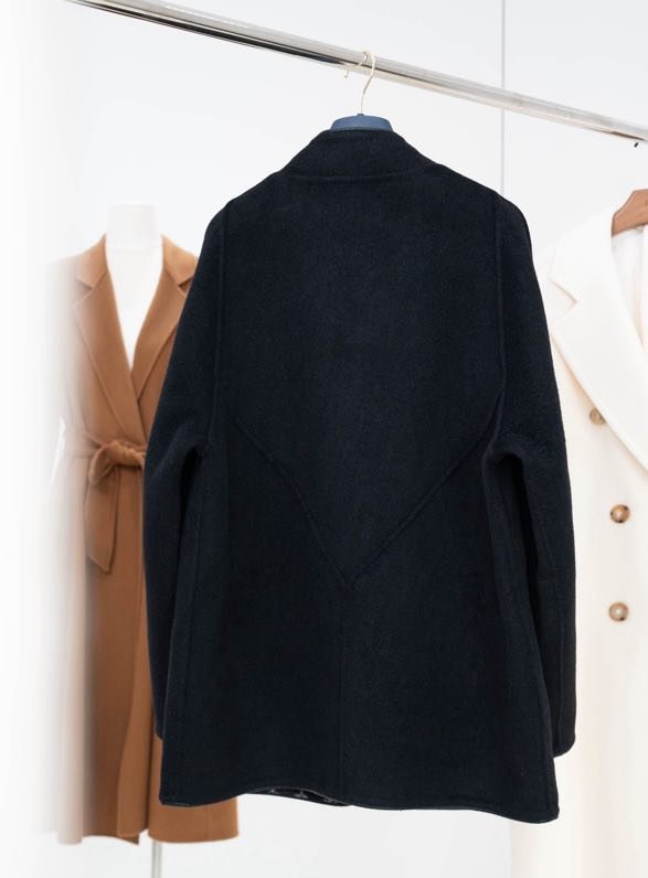 Двостороннє довге пальто фото 3