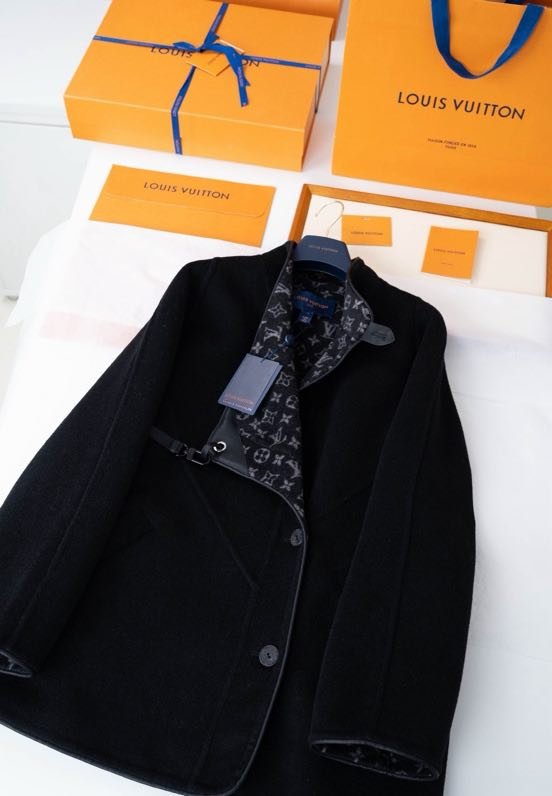 Двостороннє довге пальто фото 5