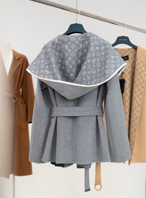 Двостороннє довге пальто фото 5